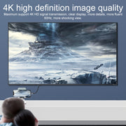 2 in 1 4K 60Hz DP maschio a ricarica USB-C/Type-C + adattatore USB-C/Type-C femmina, DP