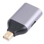 Adattatore Mini DP maschio a USB-C femmina con ricarica 4K 60Hz