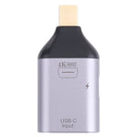 Adattatore Mini DP maschio a USB-C femmina con ricarica 4K 60Hz