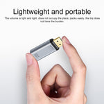 Adattatore Mini DP maschio a USB-C femmina con ricarica 4K 60Hz