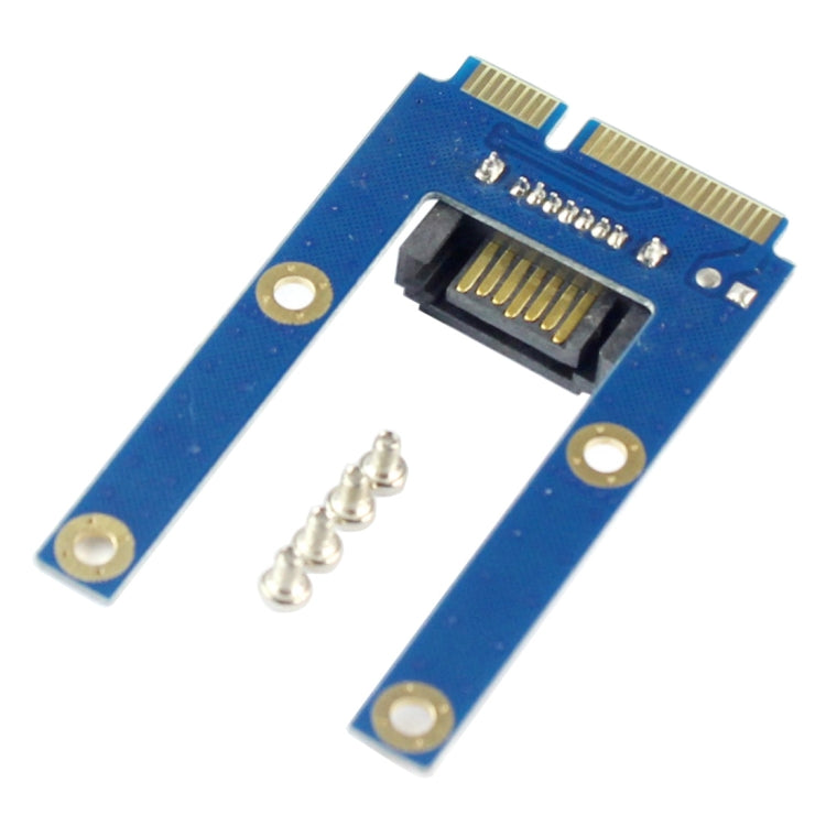 Scheda adattatore di estensione Mini PCI-E mSATA SSD a SATA 7 pin MPCIe