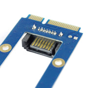 Scheda adattatore di estensione Mini PCI-E mSATA SSD a SATA 7 pin MPCIe