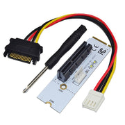 NGFF M.2 Chiave M a PCI-E 1X / 4X / 8X / 16X Scheda grafica Mining Slot Adattatore Scheda convertitore riser con LED, VER003