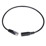 Cavo convertitore da jack da 3,5 mm a RJ9 per PC/telefoni cellulari, adattatore per telefono da ufficio, lunghezza: 32 cm