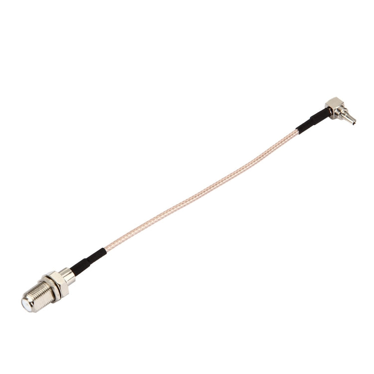 Cavo CRC9 maschio a femmina F da 15 cm, CRC9 Male to F Female