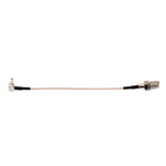 Cavo CRC9 maschio a femmina F da 15 cm, CRC9 Male to F Female