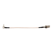 Cavo CRC9 maschio a femmina F da 15 cm, CRC9 Male to F Female