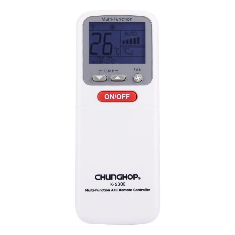 Telecomando universale LCD per climatizzatore CHUNGHOP K-630E, K-630E