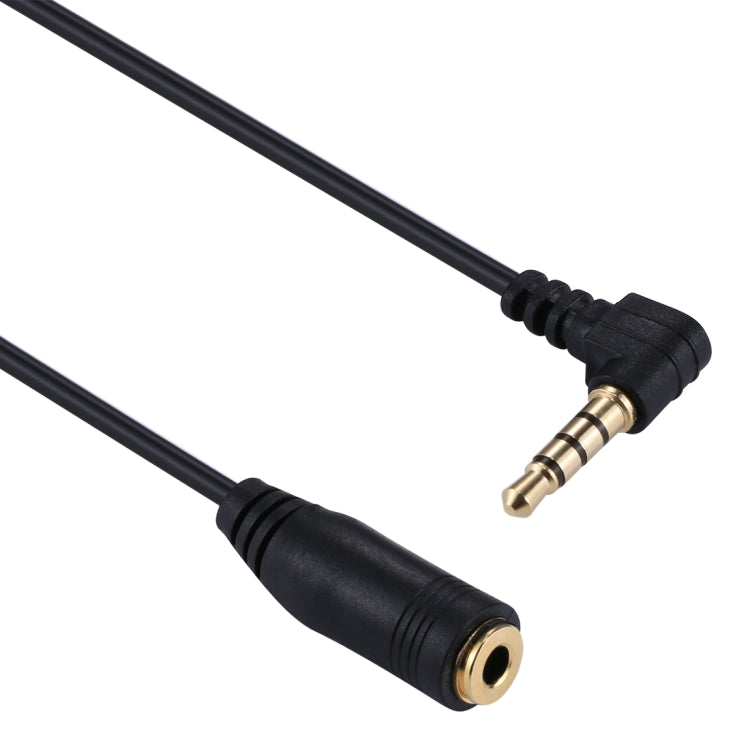 Cavo di prolunga per microfono con auricolare jack audio maschio-femmina da 20 cm da 3,5 mm, 3.5mm Male to Female(Black)