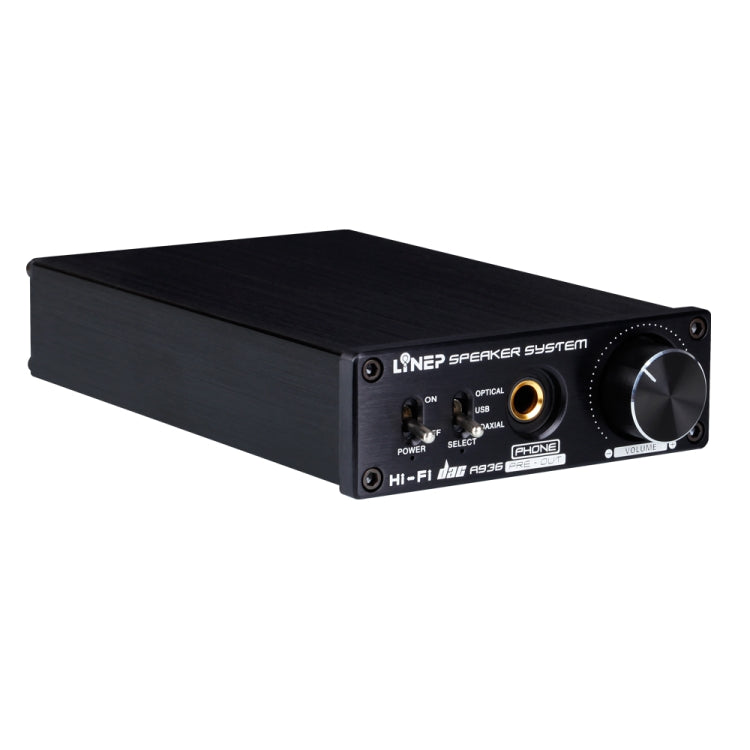 Decoder DAC audio digitale con amplificatore per cuffie USB coassiale in fibra portatile A936