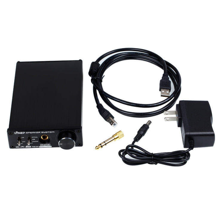 Decoder DAC audio digitale con amplificatore per cuffie USB coassiale in fibra portatile A936