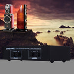 B822 Passive Speaker Switch 2 Channel Power Amplifier Audio Switch Speaker, 2 Inputs and 2 Outputs