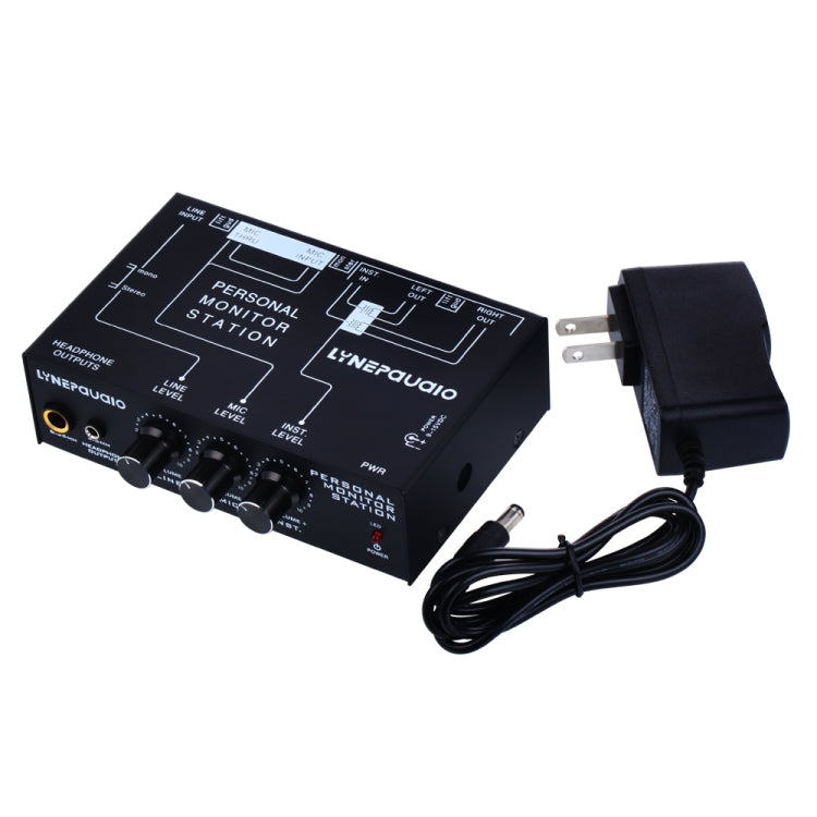 B877 3-Channel Personal Listener Headphone Mixer