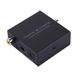 NK-Q7 Tendak SPDIF ottico Toslink a coassiale / Da coassiale a ottico SPDIF Toslink Convertitore audio digitale bidirezionale Swtich a 2 vie, SPDIF to Coaxial