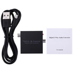 NK-Q7 Tendak SPDIF ottico Toslink a coassiale / Da coassiale a ottico SPDIF Toslink Convertitore audio digitale bidirezionale Swtich a 2 vie, SPDIF to Coaxial