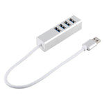 HUB USB 3.0 a 4 porte Super Speed Self/Bus Power da 5 Gbps, USB