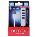 HUB USB 3.0 a 4 porte Super Speed Self/Bus Power da 5 Gbps, USB