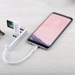 Convertitore HUB da USB 3.0 a USB-C/Type-C da 5 Gbps Super Speed Self/Bus Power 4 porte, Type-C
