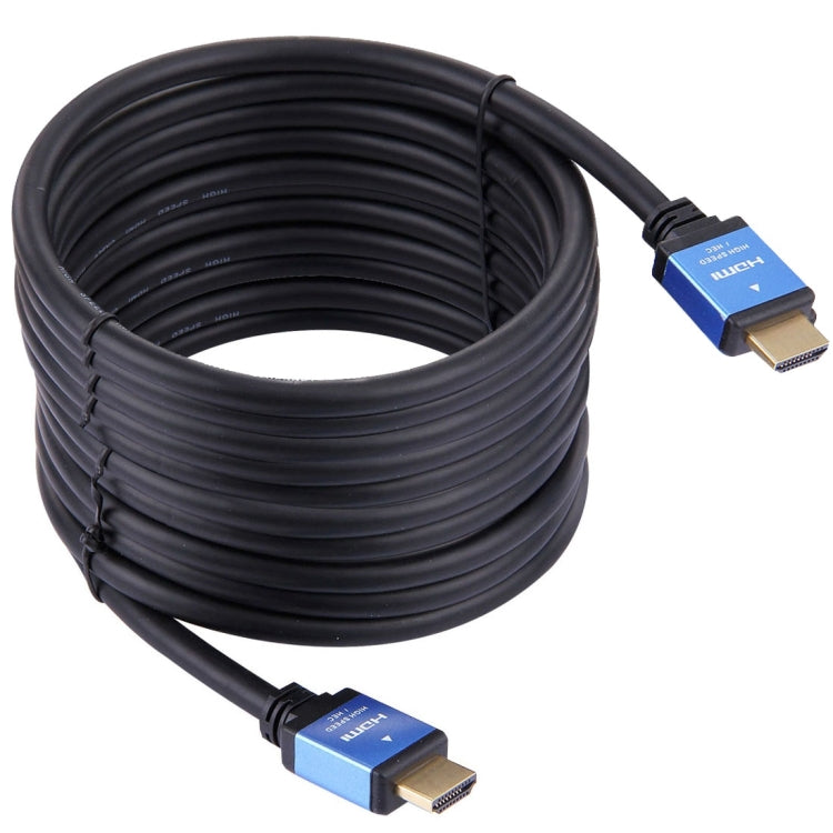 Cavo connettore HDMI 19 pin maschio ad HDMI 19 pin maschio ad alta velocità versione HDMI 2.0 da 15 m, Length: 15m