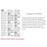 Telecomando universale CHUNGHOP E-K906 per TV Konka