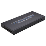Processore di giunzione multi-schermo con controller da parete per TV HDMI BT14 Ultra HD 4K x 2K 2X2, Ultra HD 4K x 2K