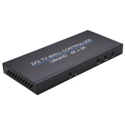 Processore di giunzione multi-schermo con controller da parete per TV HDMI BT14 Ultra HD 4K x 2K 2X2, Ultra HD 4K x 2K