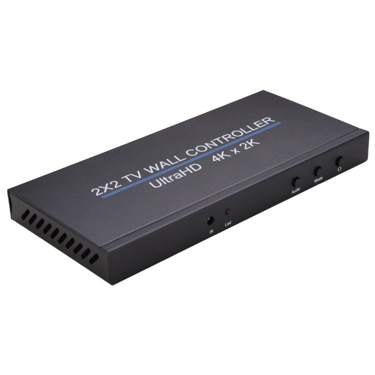 Processore di giunzione multi-schermo con controller da parete per TV HDMI BT14 Ultra HD 4K x 2K 2X2, Ultra HD 4K x 2K