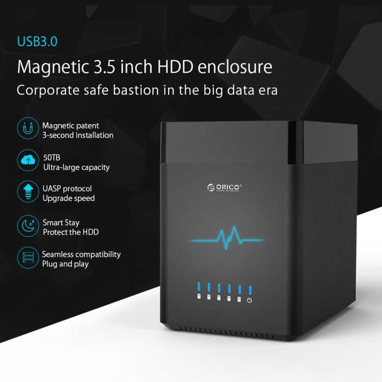 ORICO DS500U3 Custodia per HDD USB 3.0 5 Alloggiamenti 3,5"