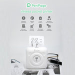 Peripage A6, A6 Pink, A6 Blue, A6 White Portable Inkless Pocket Bluetooth Thermal Printer