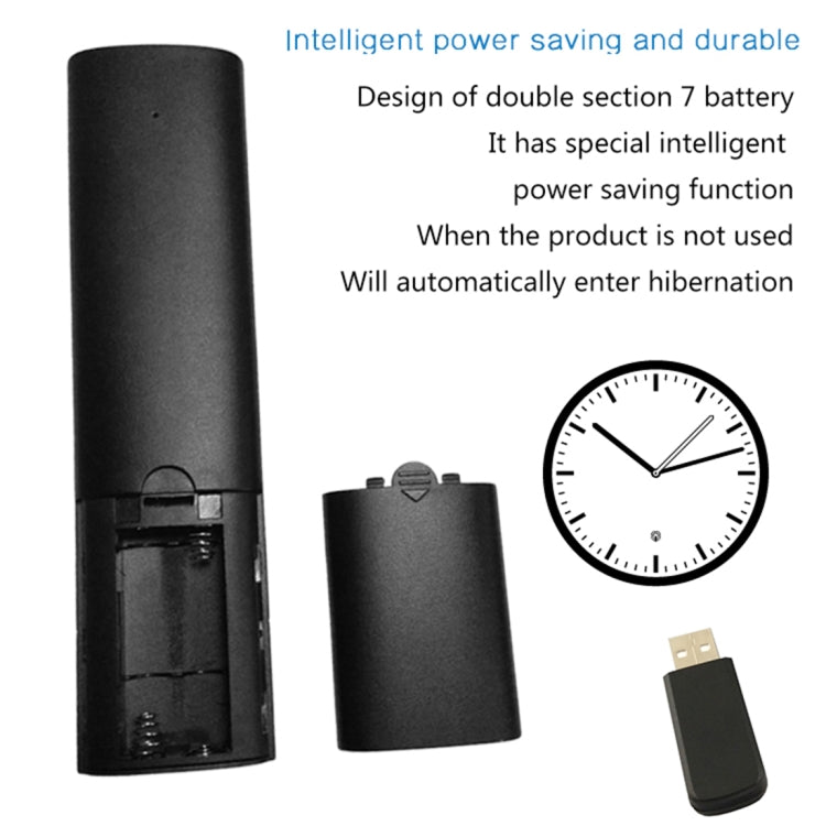 Air Mouse Q5 2.4G RF 3D con ricerca vocale