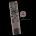 Air Mouse Q5 2.4G RF 3D con ricerca vocale