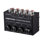 LINEPAUDIO B896 Four-Channel Sound Mixer