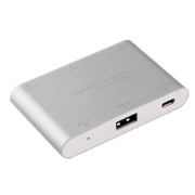 P27 Cover in metallo Convertitore da micro USB a HDMI + VGA HDTV Adattatore AV digitale, alimentazione tramite EZCast, supporto sistema iOS/Android/Windows