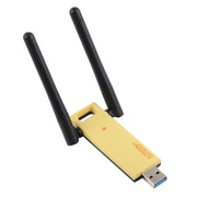 Scheda di rete esterna adattatore WiFi USB 3.0 dual band AC1200Mbps da 2,4 GHz e 5 GHz con 2 antenne esterne, AC1200Mbps USB 3.0