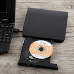Texture spazzolata USB 3.0 POP-UP Mobile DVD-Rw esterno Unità DVD/CD riscrivibile Dispositivo ODD e HDD esterno, Brushed Texture DVD(B)
