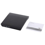 Texture spazzolata USB 3.0 POP-UP Mobile DVD-Rw esterno Unità DVD/CD riscrivibile Dispositivo ODD e HDD esterno, Brushed Texture DVD(B)
