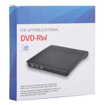 Texture spazzolata USB 3.0 POP-UP Mobile DVD-Rw esterno Unità DVD/CD riscrivibile Dispositivo ODD e HDD esterno, Brushed Texture DVD(B)