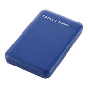 Custodia esterna per unità disco rigido SATA 3.0 a USB 3.0 da 2,5 pollici con custodia per HDD da 6 Gbps, Blue