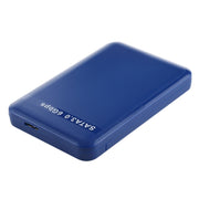 Custodia esterna per unità disco rigido SATA 3.0 a USB 3.0 da 2,5 pollici con custodia per HDD da 6 Gbps, Blue