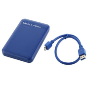 Custodia esterna per unità disco rigido SATA 3.0 a USB 3.0 da 2,5 pollici con custodia per HDD da 6 Gbps, Blue