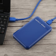 Custodia esterna per unità disco rigido SATA 3.0 a USB 3.0 da 2,5 pollici con custodia per HDD da 6 Gbps, Blue