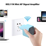 Amplificatore di segnale AP/ripetitore con portata WiFi wireless da 300 Mbps, spina europea, WiFi Range AP