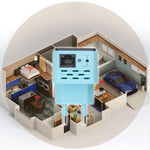 Amplificatore di segnale AP/ripetitore con portata WiFi wireless da 300 Mbps, spina europea, WiFi Range AP