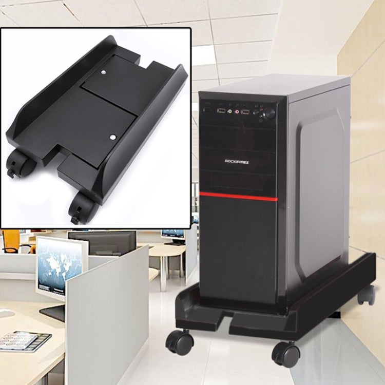 Staffa regolabile per host mainframe del computer con ruota, dimensioni: S, H Type (Black), H Type (White)