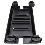 Staffa regolabile per host mainframe del computer con ruota, dimensioni: S, H Type (Black), H Type (White)