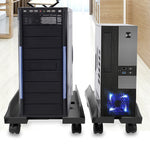Staffa regolabile per host mainframe del computer con ruota, dimensioni: S, H Type (Black), H Type (White)