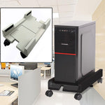 Staffa regolabile per host mainframe del computer con ruota, dimensioni: S, H Type (Black), H Type (White)