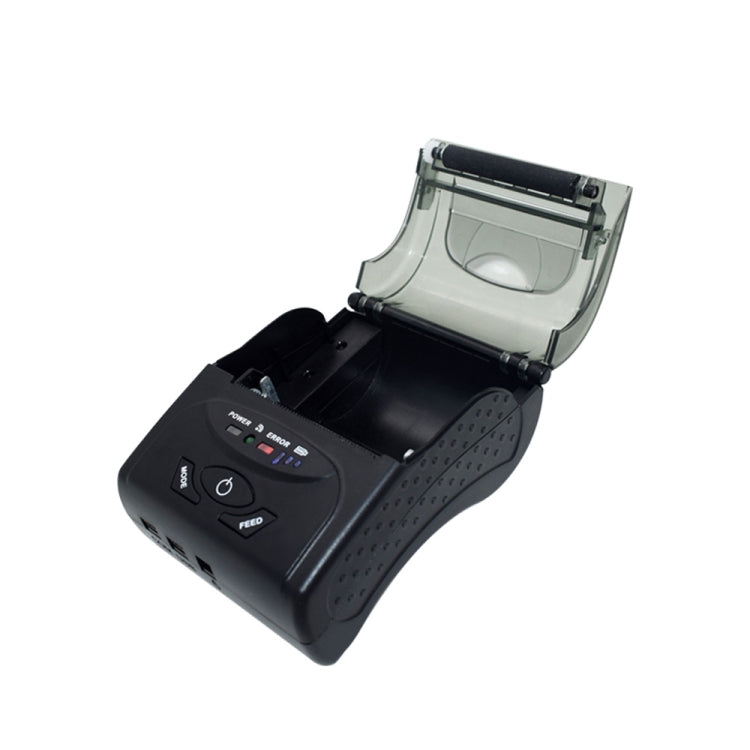 POS-5807 Stampante termica per biglietti Bluetooth portatile con porta USB da 58 mm, formato massimo carta termica supportata: 57x50 mm