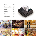 Stampante termica portatile Bluetooth per biglietti 80x50 mm