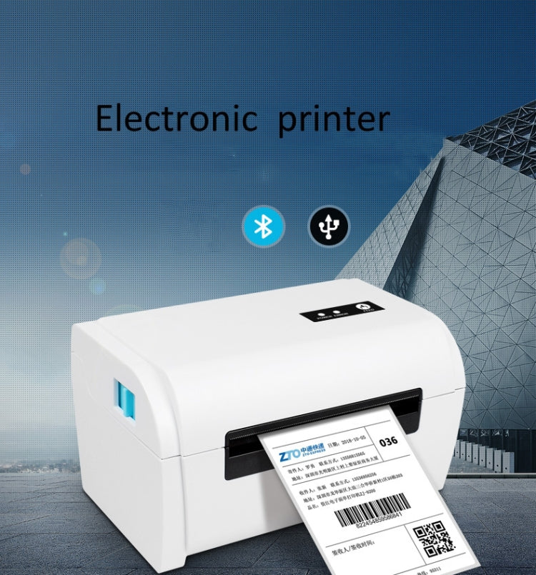 ZJ-9200 Portable Bluetooth Thermal Ticket Printer with USB Port with Stand, USB + Bluetooth